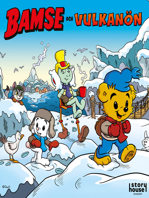 Titeldetaljer för Bamse och vulkanön av Charlotta Borelius - Tillgänglig